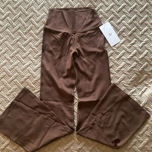 Colorfulkoala Women's Crossover Flare Leggings High Waisted Wide Leg Yoga Pants